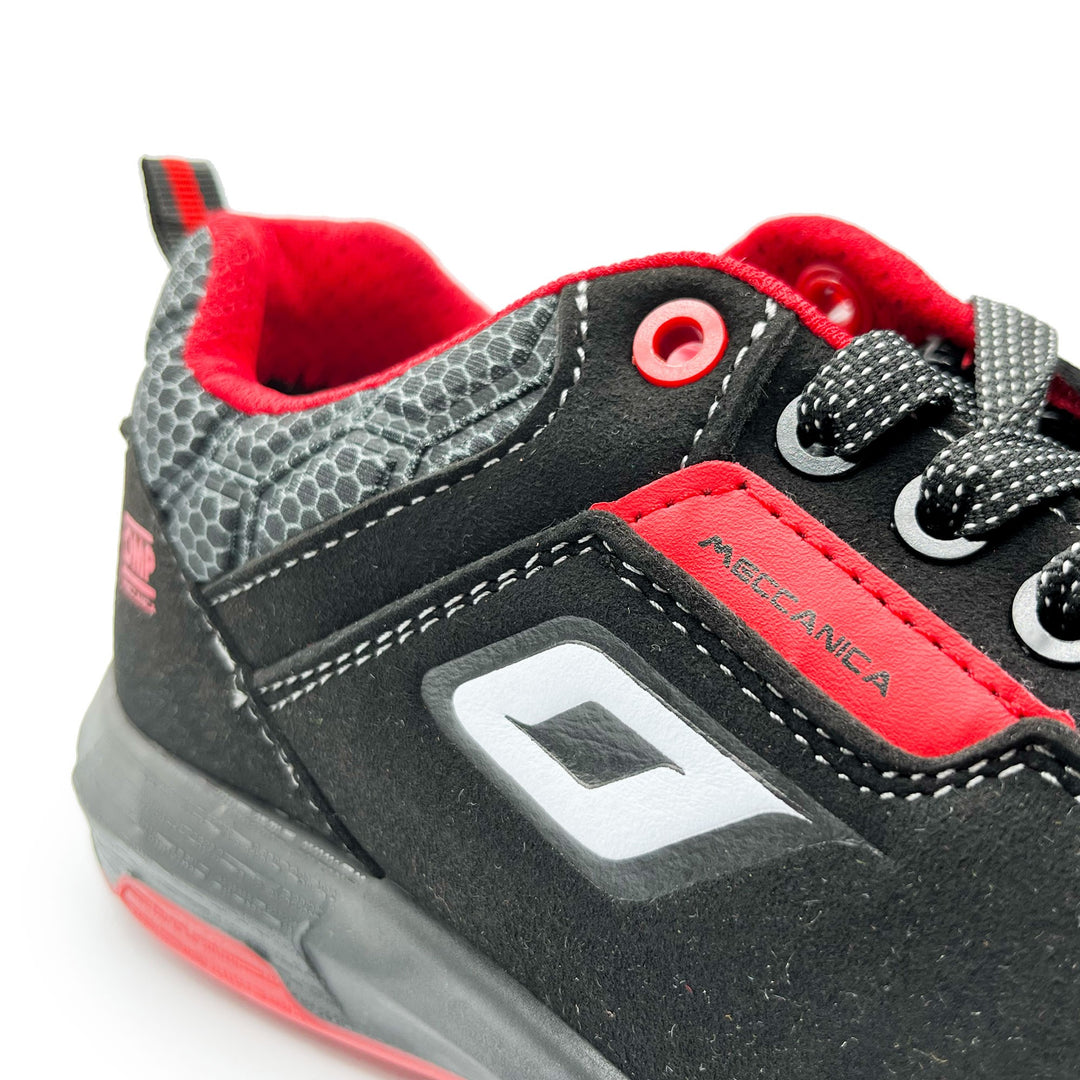OMP MECCANICA ZAPATILLAS TRABAJO SEGURIDAD S3 SRC ESD PRO URBAN TALLA 42 NEGRO ROJO - OMP original VRM Motorsports imagen 8