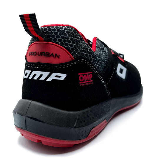 OMP MECCANICA ZAPATILLAS TRABAJO SEGURIDAD S3 SRC ESD PRO URBAN TALLA 41 NEGRO ROJO - OMP original VRM Motorsports imagen 6