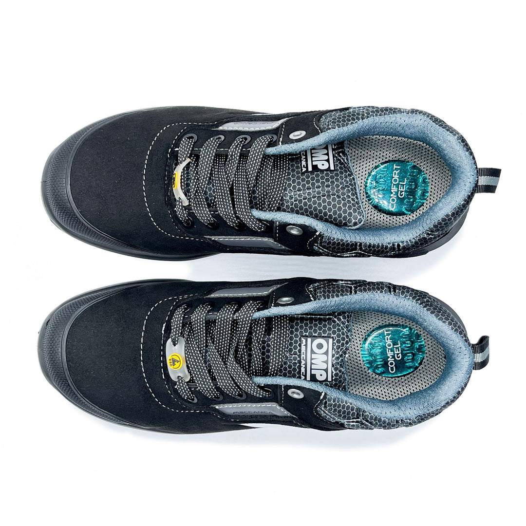 OMP MECCANICA ZAPATILLAS TRABAJO SEGURIDAD S3 SRC ESD PRO URBAN TALLA 40 NEGRO GRIS - OMP original VRM Motorsports imagen 9