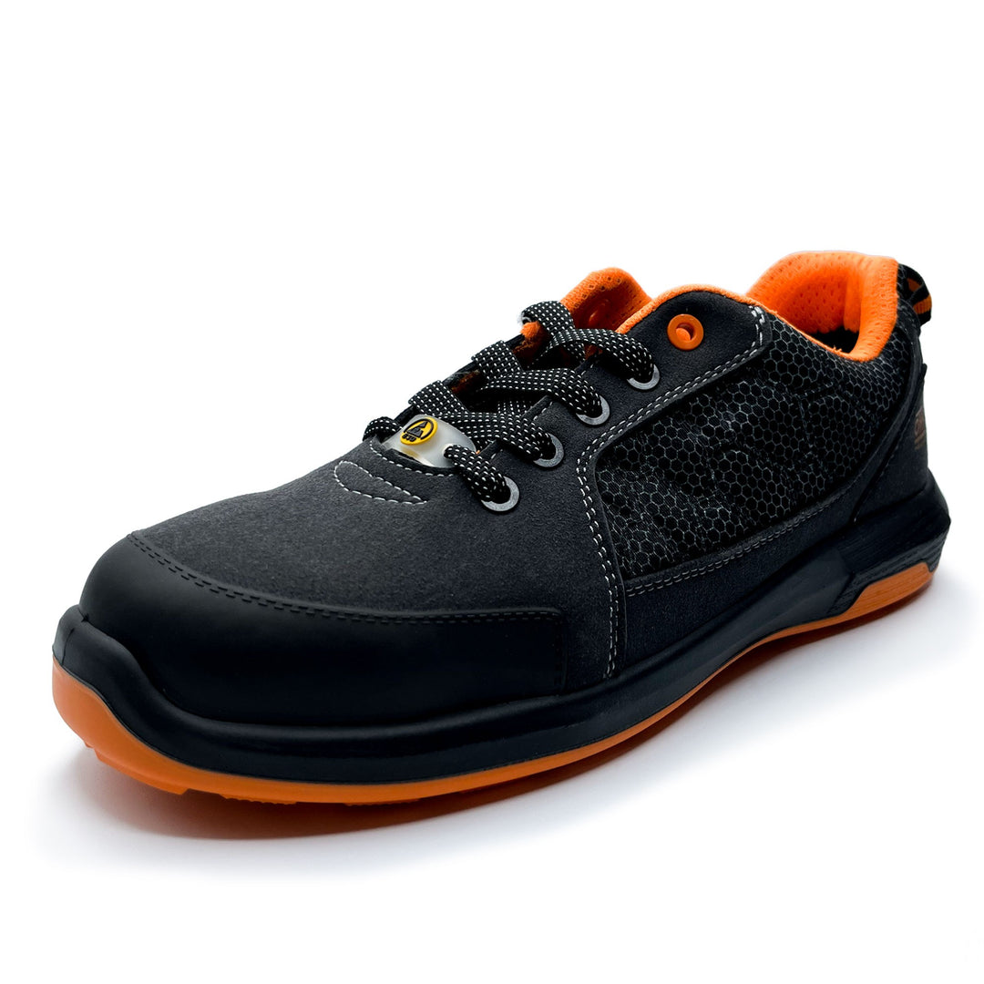 OMP MECCANICA ZAPATILLAS TRABAJO SEGURIDAD S1P SRC ESD PRO SPORT TALLA 39 GRIS NARANJA - OMP original VRM Motorsports imagen 4