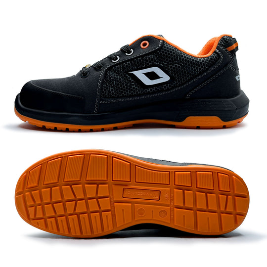 OMP MECCANICA ZAPATILLAS TRABAJO SEGURIDAD S1P SRC ESD PRO SPORT TALLA 40 GRIS NARANJA - OMP original VRM Motorsports imagen 5