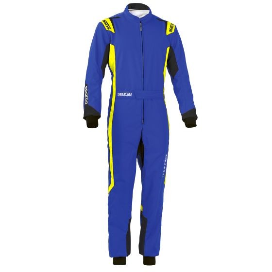 Sparco Traje K43 Thunder Talla 150 Azul/Amarillo (Para Niño) - Sparco original VRM Motorsports imagen 1