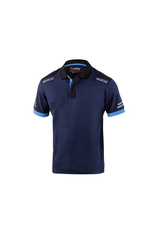 POLO SPARCO TECH TALLA XS AZUL MARINO/AZUL