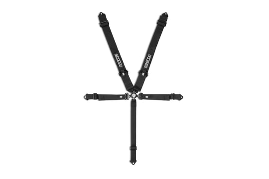 Sparco Arnes H-4R Recreational 2" Negro - Sparco original VRM Motorsports imagen 1