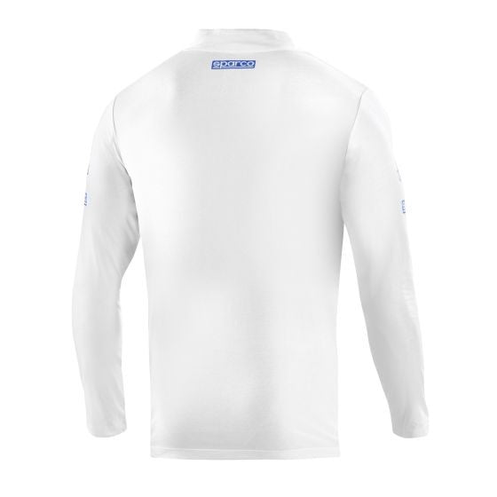 Sparco Camiseta Larga Cuello Alto Long Sleeve Mr Talla S Blanco - Sparco original VRM Motorsports imagen 2