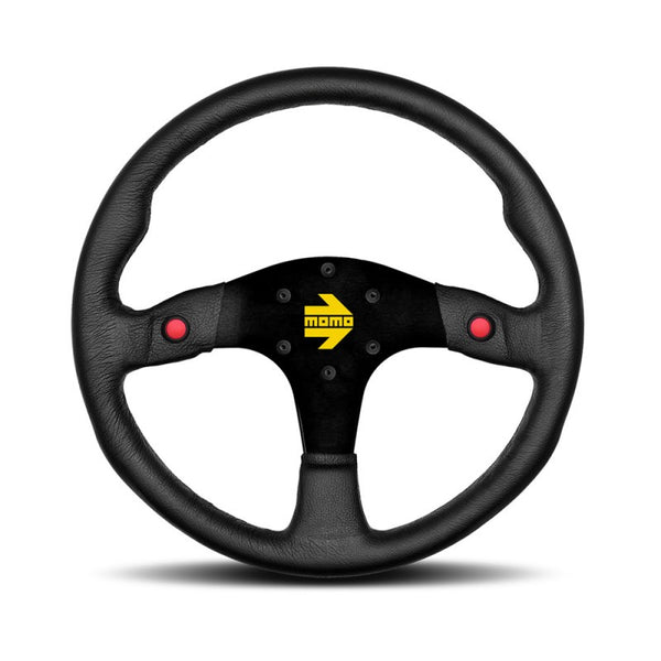NEW MODEL 80 BLACK LEATHER STEERING WHEEL 350