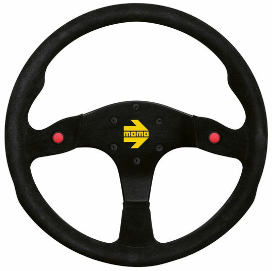 VOLANTE MOD 80 NEGRO SUEDE 350 NUEVO MOMO | VRM Motorsports