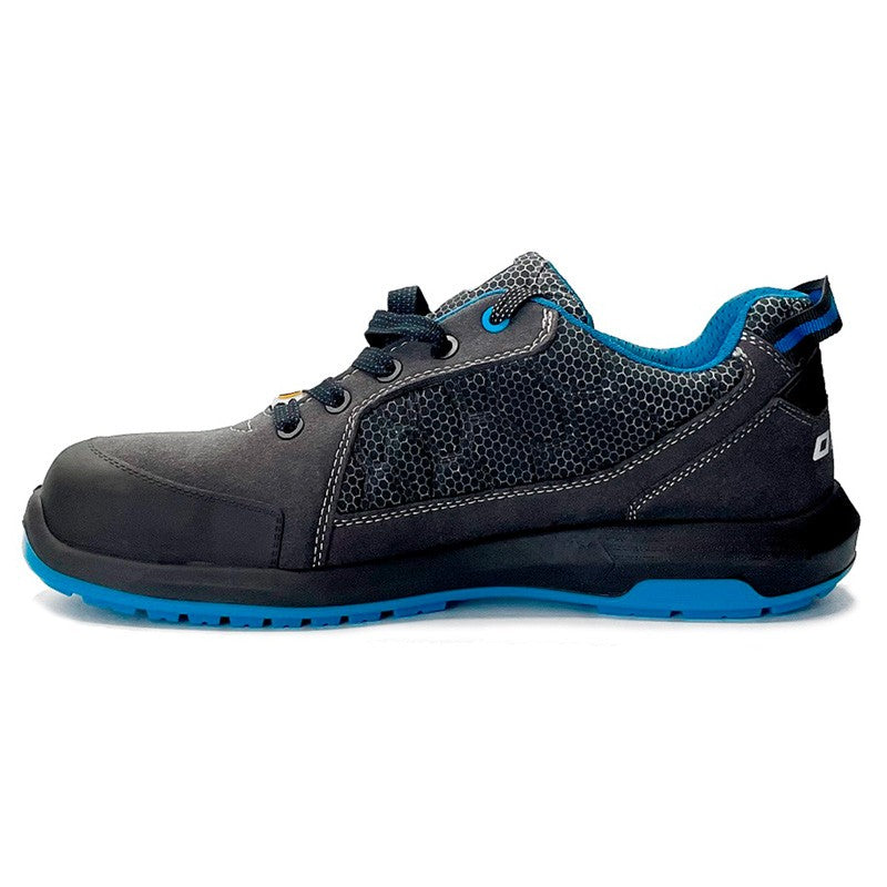 OMP MECCANICA ZAPATILLAS TRABAJO SEGURIDAD S1P SRC ESD PRO SPORT TALLA 41 GRIS AZUL - OMP original VRM Motorsports imagen 4