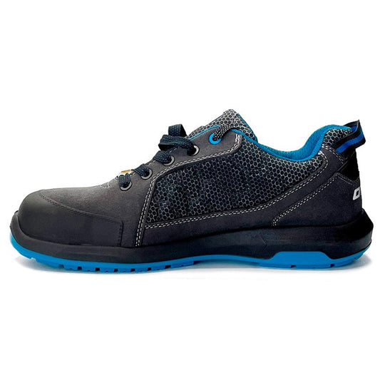 OMP MECCANICA ZAPATILLAS TRABAJO SEGURIDAD S1P SRC ESD PRO SPORT TALLA 38 GRIS AZUL - OMP original VRM Motorsports imagen 4