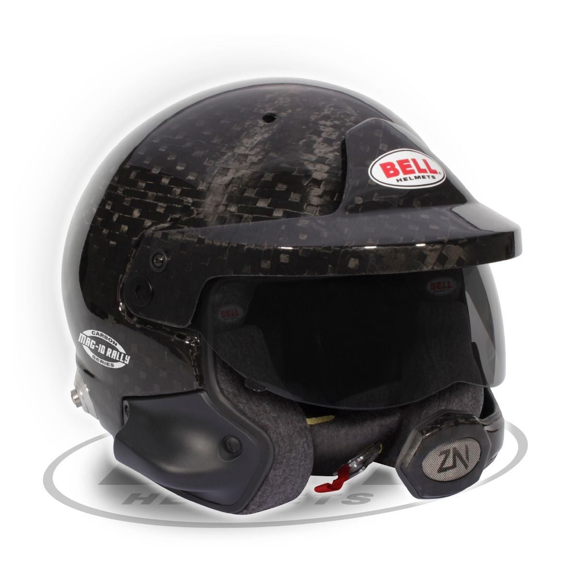 Casco Bell Mag-10 Rally Carbon (Hans) Interior Naranja Talla 61+ Fia8859/Sa2020 - Bell | VRM Motorsports