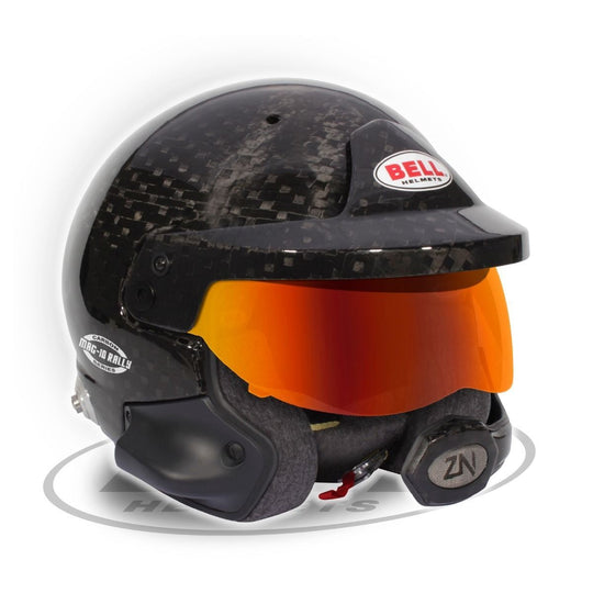 Casco Bell Mag-10 Rally Carbon (Hans) Interior Naranja Talla 61+ Fia8859/Sa2020 - imagen 4 | VRM Motorsports