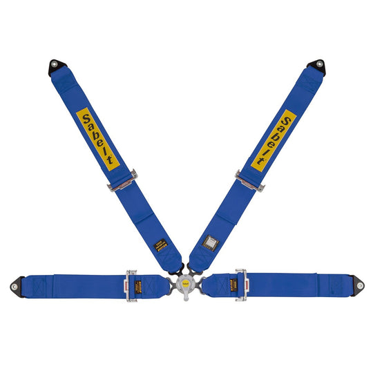 Sparco Arnes 4 Puntos 3" Acero Kit Car GT/Rally Fia8853-1998 Azul - Sparco original VRM Motorsports imagen 1