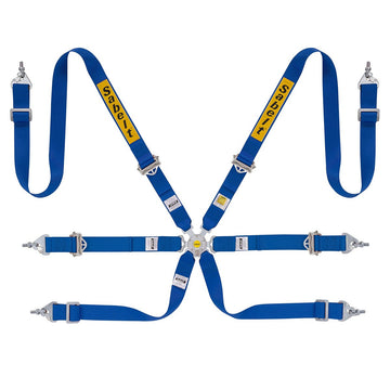 Sparco Arnes Rally 6 Puntos Aluminio 2" Fia8853-2016 Azul - Sparco original VRM Motorsports imagen 1