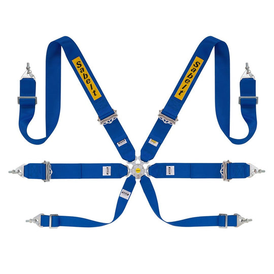 Sparco Arnes Rally 6 Puntos Aluminio 3" Fia8853-2016 Azul - Sparco original VRM Motorsports imagen 1