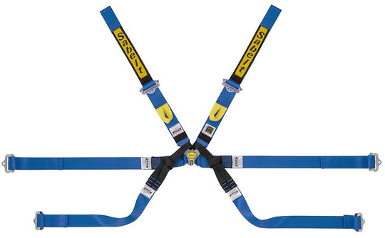 Sparco Arnes Formula 6 Puntos 2" Gama Top Ultraligero+Pull Up, Azul - Sparco original VRM Motorsports imagen 1