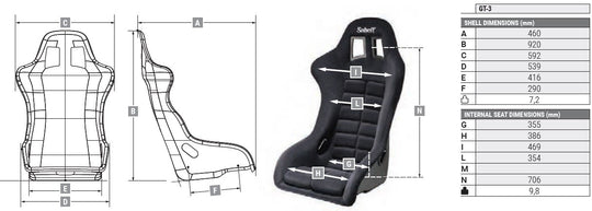 Sparco Asiento FIA Gt3 - Sparco original VRM Motorsports imagen 3