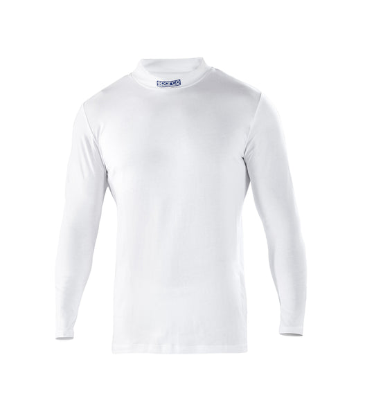 Sparco Camiseta Larga Cuello Alto B-Rookie Top Cot Xs Blanco - Sparco original VRM Motorsports imagen 2