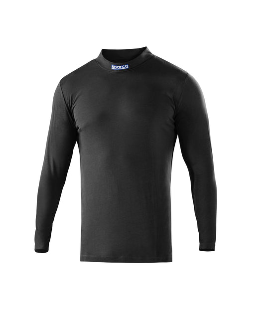 Sparco Camiseta Larga Cuello Alto B-Rookie Top Cot L Negro - Sparco original VRM Motorsports imagen 2