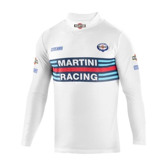 Sparco Camiseta Larga Cuello Alto Long Sleeve Mr Talla Xl Blanco - Sparco original VRM Motorsports imagen 3