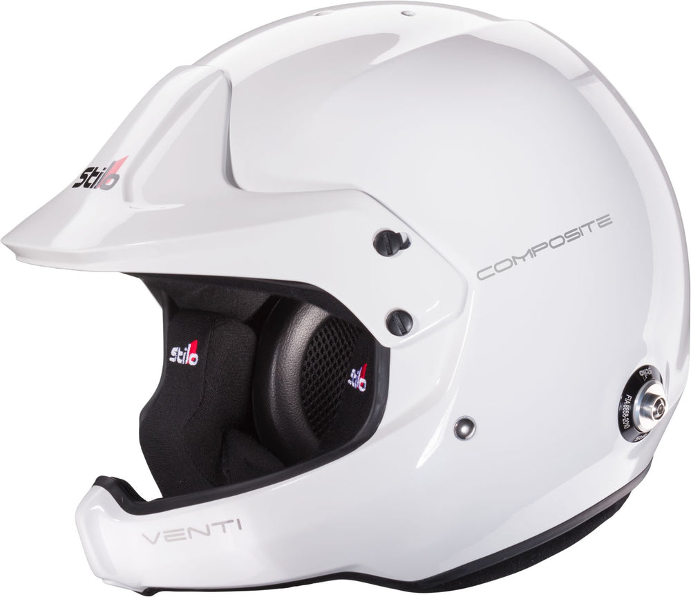 Sparco Casco Venti Wrc Rally Composite Snell Sa2020 FIA 8859-15 Hans Fia8858-10 Blanco/Interior Negro 63 - Sparco original VRM Motorsports imagen 2