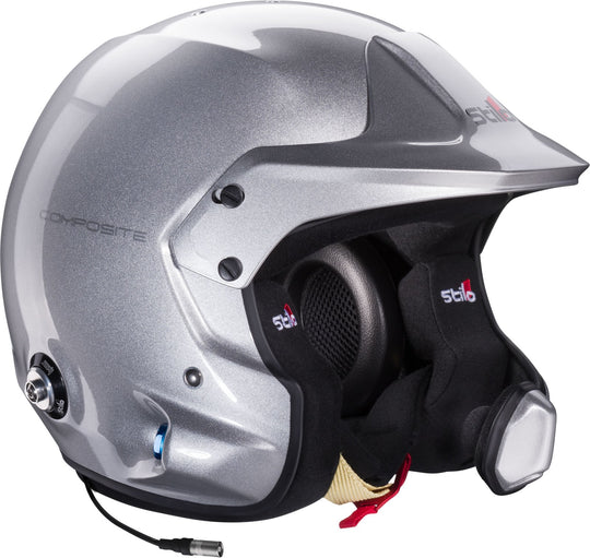 Sparco Casco Venti Wrc Turismo Composite Snell Sa2020 FIA 8859-15 Hans Fia8858-10 Blanco/Interior Negro 64 - Sparco original VRM Motorsports imagen 1