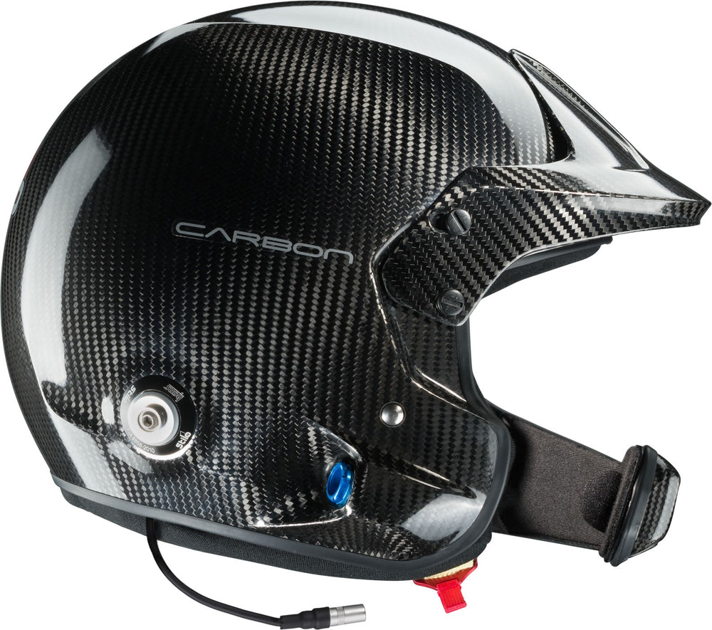 Sparco Casco Venti Wrc Turismo Composite Snell Sa2020 FIA 8859-15 Hans Fia8858-10 Carbono 54 - Sparco original VRM Motorsports imagen 2