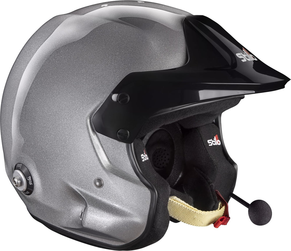 Sparco Casco Venti Trophy Rally (Con Clips Hans) Composite Snell2020 FIA 8859-15 FIA Gris/Interior Negro 55 - Sparco original VRM Motorsports imagen 2