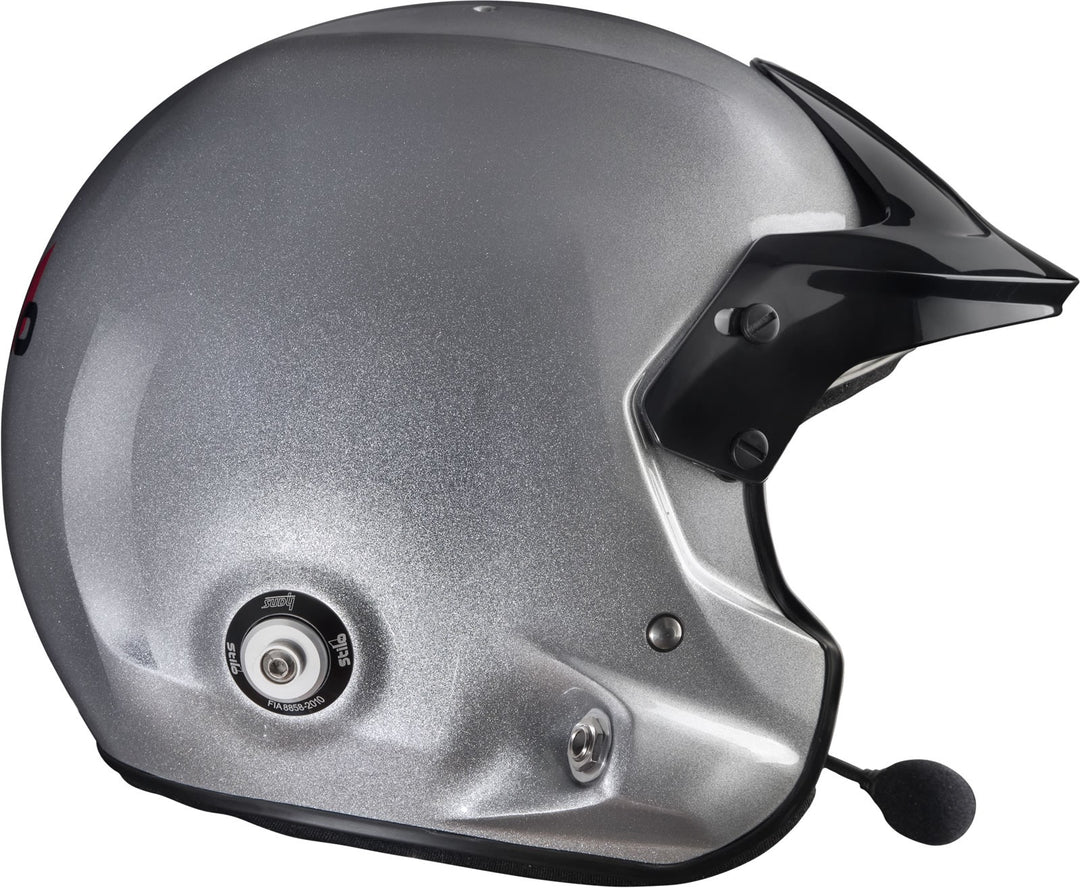 Sparco Casco Venti Trophy Rally (Con Clips Hans) Composite Snell2020 FIA 8859-15 FIA Gris/Interior Negro 55 - Sparco original VRM Motorsports imagen 4