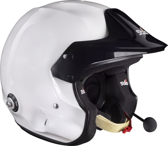 Sparco Casco Venti Trophy Rally (Con Clips Hans) Composite Snell2020 FIA 8859-15 FIA Blanco/Interior Negro 54 - Sparco original VRM Motorsports imagen 3