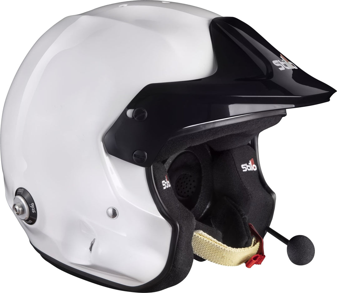 Sparco Casco Venti Trophy Rally (Con Clips Hans) Composite Snell2020 FIA 8859-15 FIA Blanco/Interior Negro 58 - Sparco original VRM Motorsports imagen 3