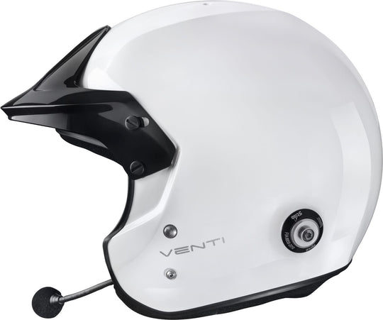 Sparco Casco Venti Trophy Rally (Con Clips Hans) Composite Snell2020 FIA 8859-15 FIA Blanco/Interior Negro 58 - Sparco original VRM Motorsports imagen 4
