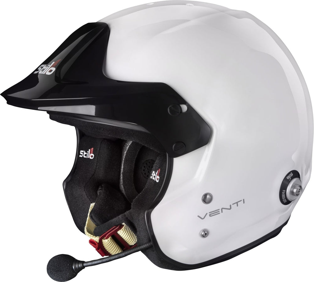 Sparco Casco Venti Trophy Rally (Con Clips Hans) Composite Snell2020 FIA 8859-15 FIA Blanco/Interior Negro 59 - Sparco original VRM Motorsports imagen 2