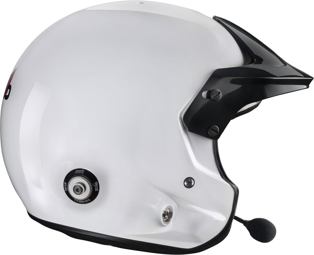 Sparco Casco Venti Trophy Rally (Con Clips Hans) Composite Snell2020 FIA 8859-15 FIA Blanco/Interior Negro 61 - Sparco original VRM Motorsports imagen 5