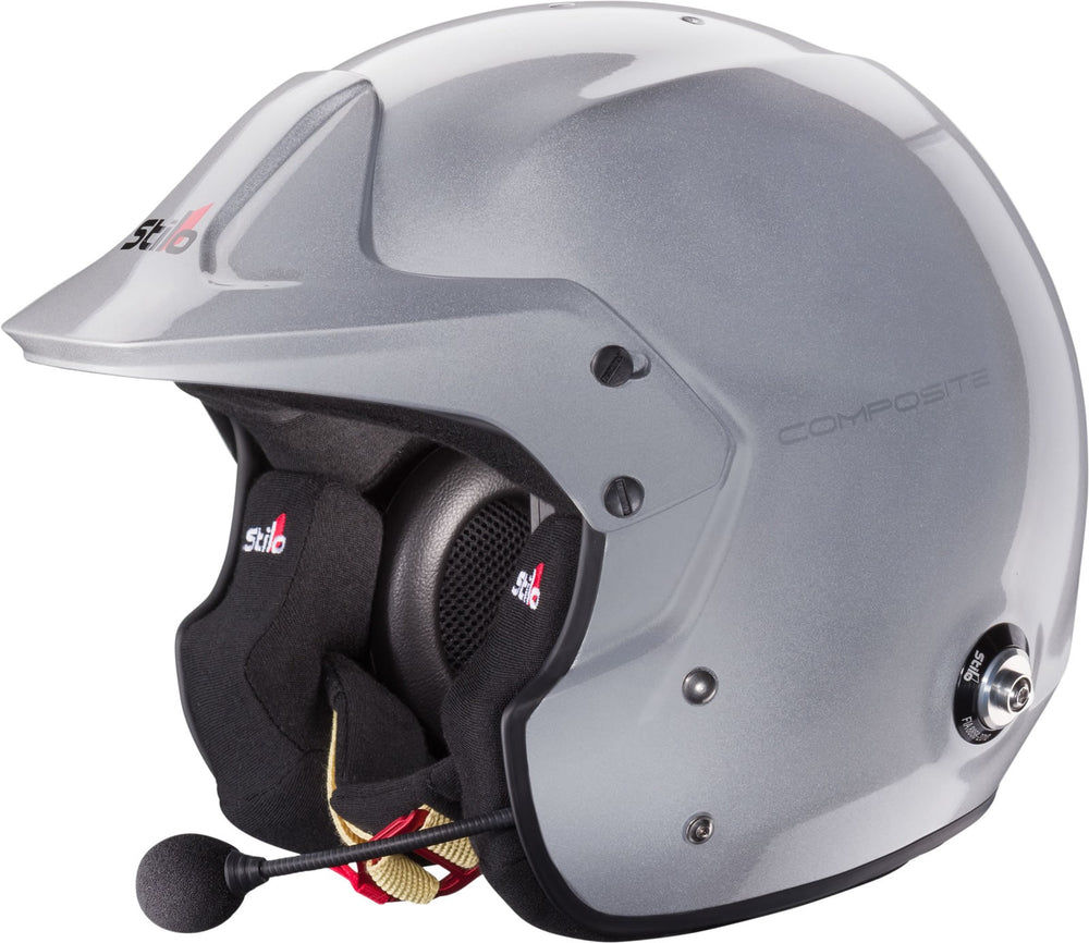 Sparco Casco Venti Trophy Rally Plus (Con Clips Hans) Composite Snell2020 FIA 8859-15 FIA Gris/Interior Negro 55 - Sparco original VRM Motorsports imagen 2