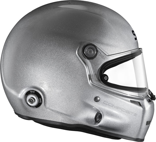 Sparco Casco St5 F Composite Turismo Snell Sa2020 Fia8859-15 Hans Fia8858-10 Gris/Interior Negro -63 - Sparco original VRM Motorsports imagen 4