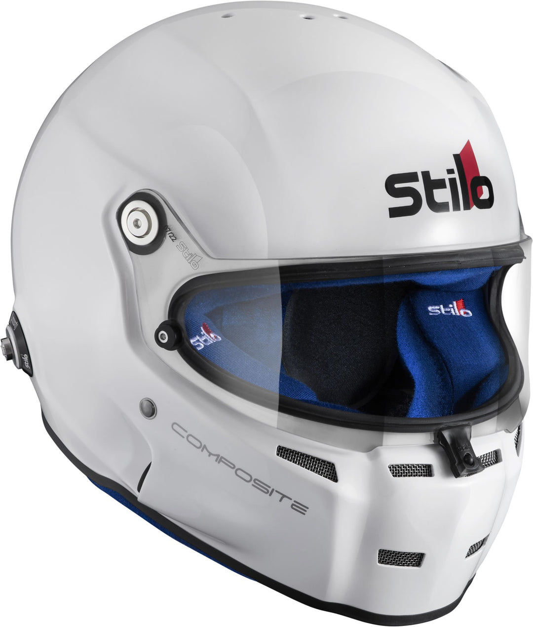Sparco Casco St5 F Composite Turismo Snell Sa2020 Fia8859-15 Hans Fia8858-10 Blanco/Interior Azul -57 - Sparco original VRM Motorsports imagen 1