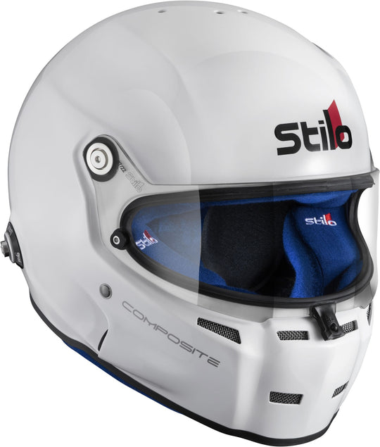 Sparco Casco St5 F Composite Turismo Snell Sa2020 Fia8859-15 Hans Fia8858-10 Blanco/Interior Azul -60 - Sparco original VRM Motorsports imagen 1