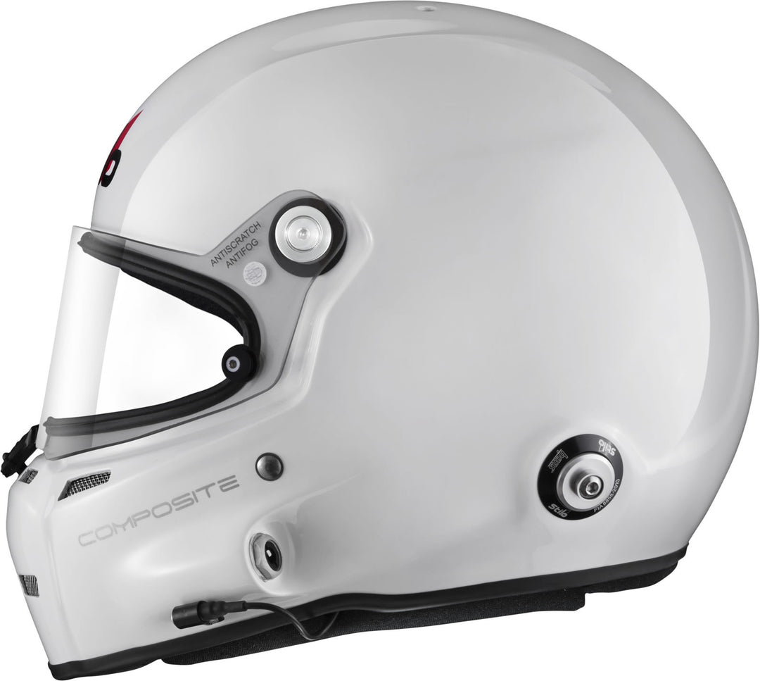 Sparco Casco St5 F Composite Turismo Snell Sa2020 Fia8859-15 Hans Fia8858-10 Blanco/Interior Negro -57 - Sparco original VRM Motorsports imagen 5