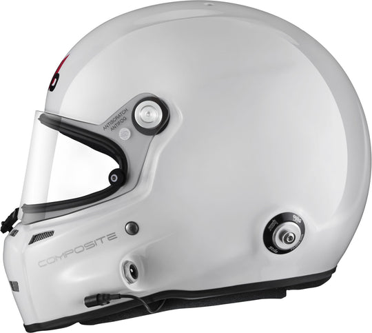 Sparco Casco St5 F Composite Turismo Snell Sa2020 Fia8859-15 Hans Fia8858-10 Blanco/Interior Negro -57 - Sparco original VRM Motorsports imagen 5