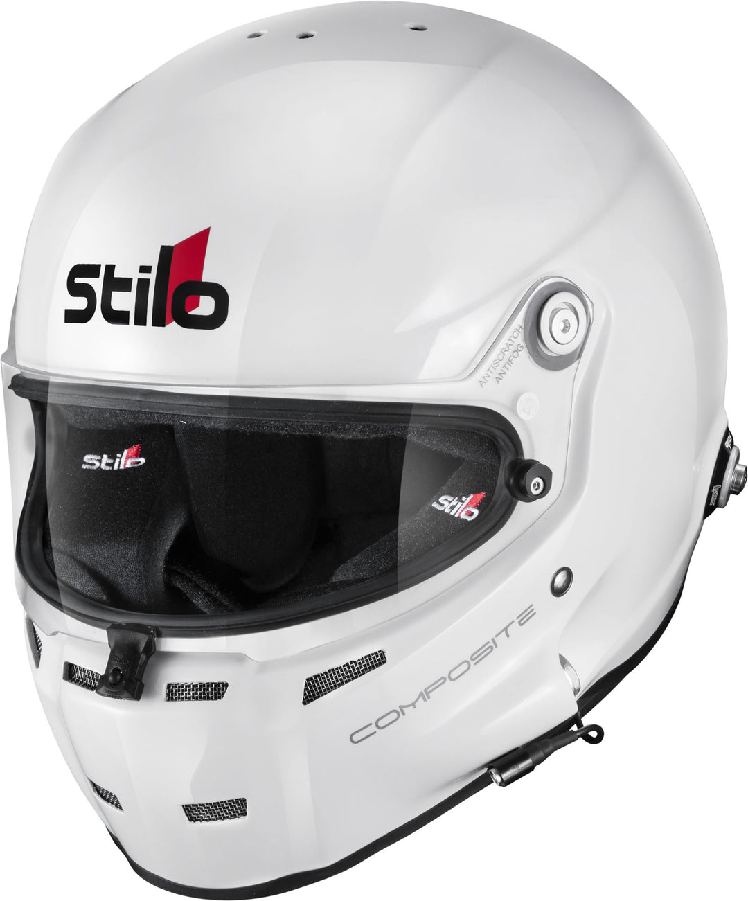 Sparco Casco St5 F Composite Turismo Snell Sa2020 Fia8859-15 Hans Fia8858-10 Blanco/Interior Negro -61 - Sparco original VRM Motorsports imagen 2