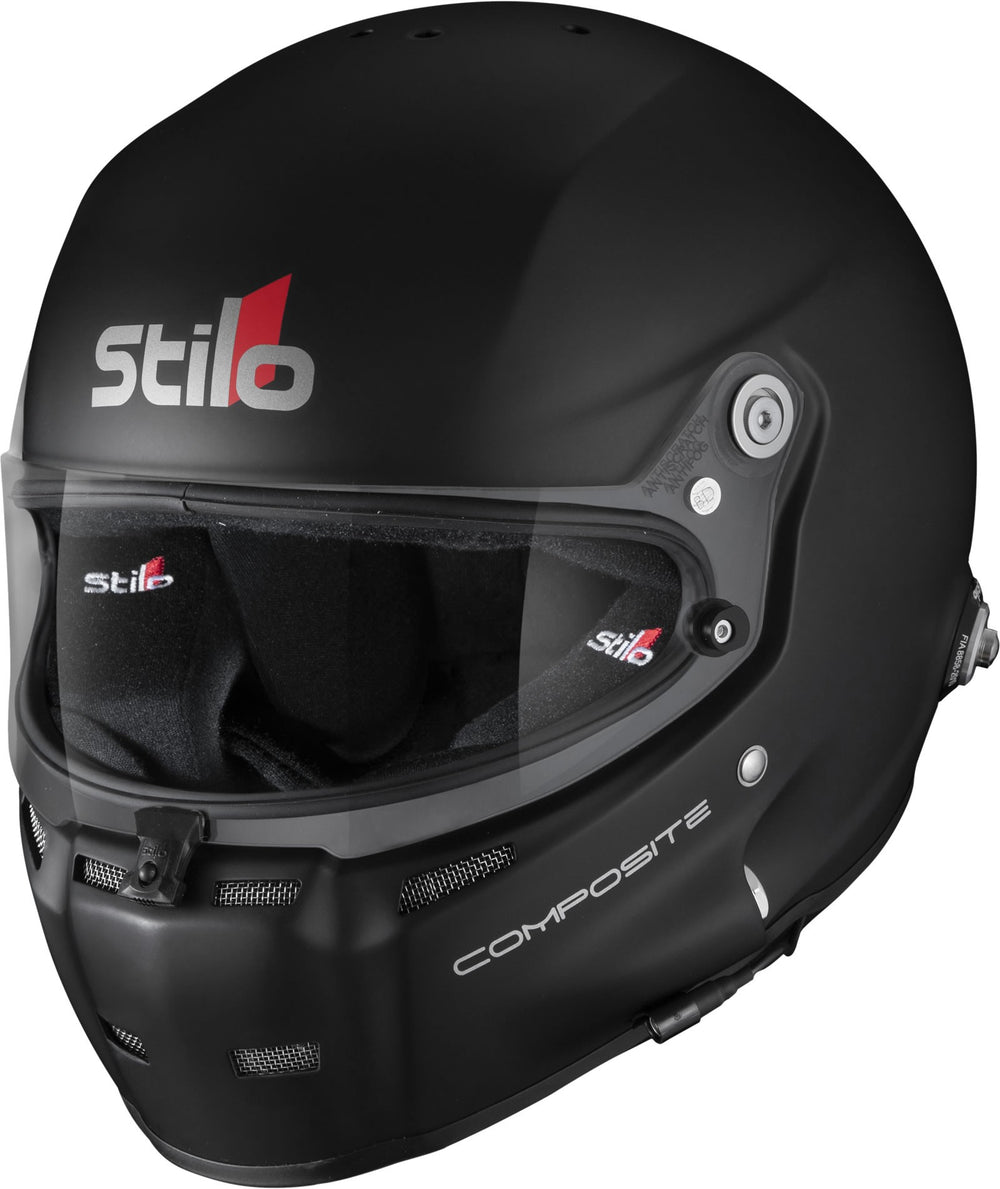 Sparco Casco St5 F Composite Turismo Snell Sa2020 Fia8859-15 Hans Fia8858-10 Negro Mate/Interior Negro -54 - Sparco original VRM Motorsports imagen 2