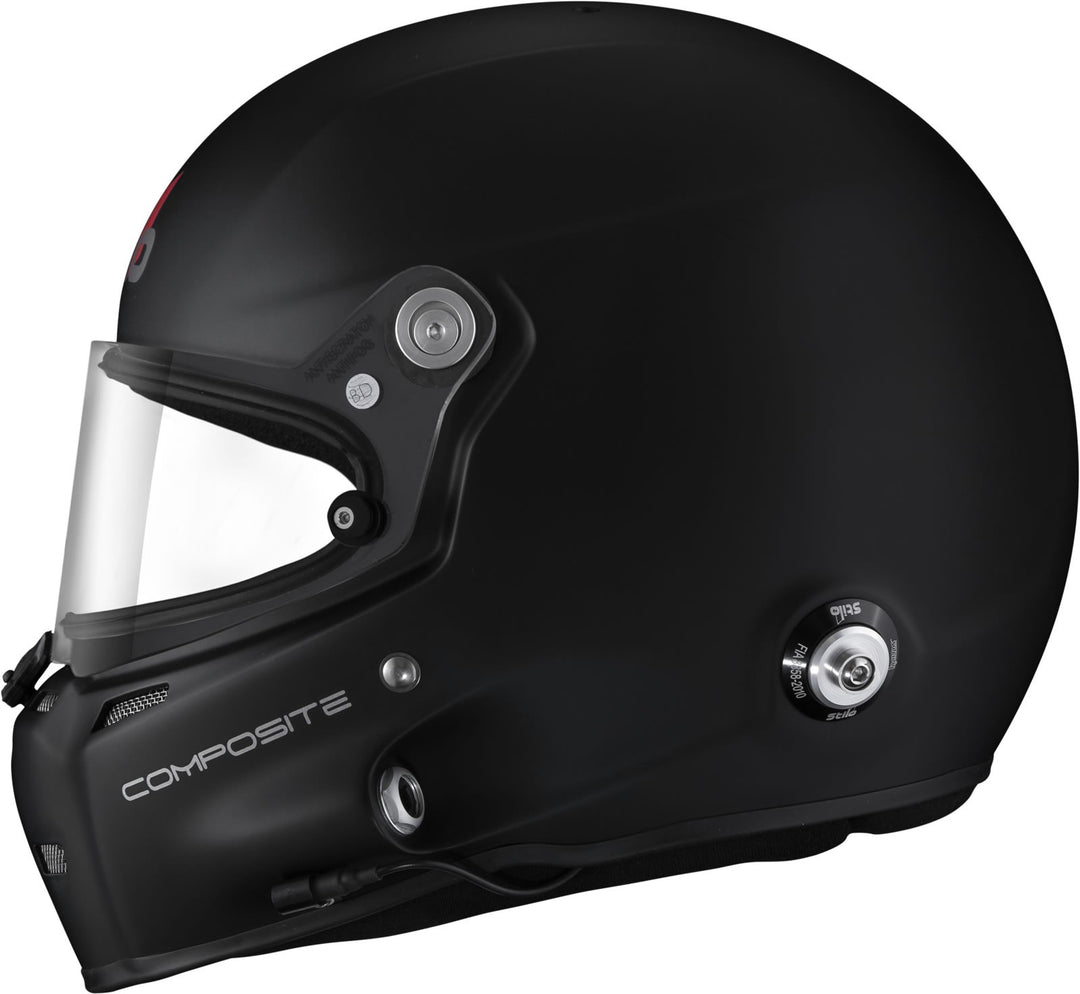 Sparco Casco St5 F Composite Turismo Snell Sa2020 Fia8859-15 Hans Fia8858-10 Negro Mate/Interior Negro -54 - Sparco original VRM Motorsports imagen 5