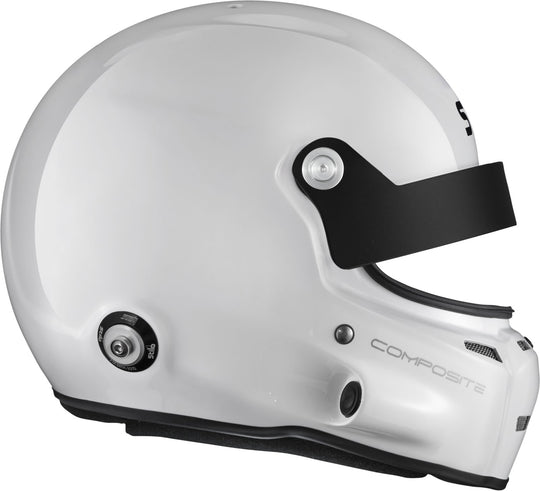Sparco Casco St5 GT Turismo Composite Snell Sa2020 FIA 8859-15 Hans Fia8858-10 Blanco/Interior Negro-54 - Sparco original VRM Motorsports imagen 4