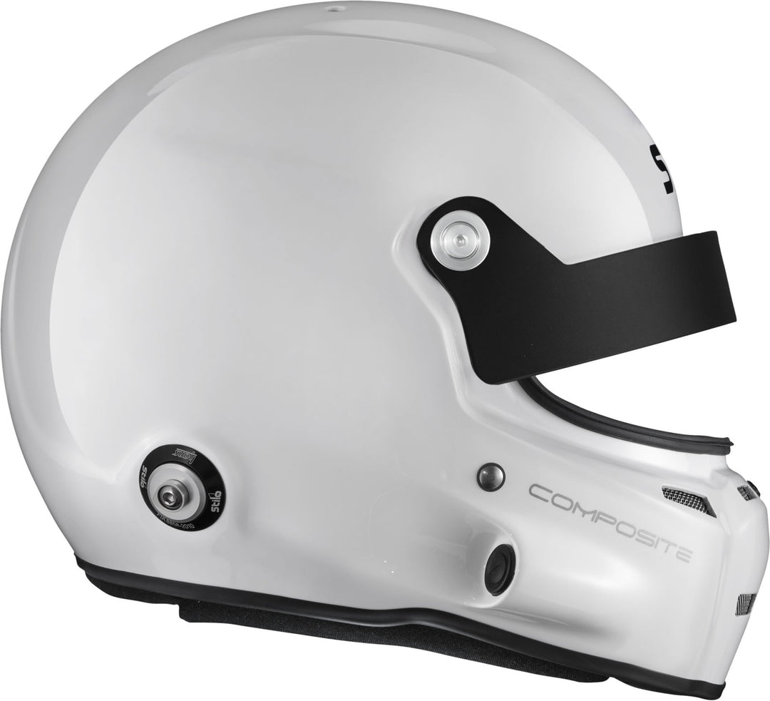 Sparco Casco St5 GT Turismo Composite Snell Sa2020 FIA 8859-15 Hans Fia8858-10 Blanco/Interior Negro-64 - Sparco original VRM Motorsports imagen 4