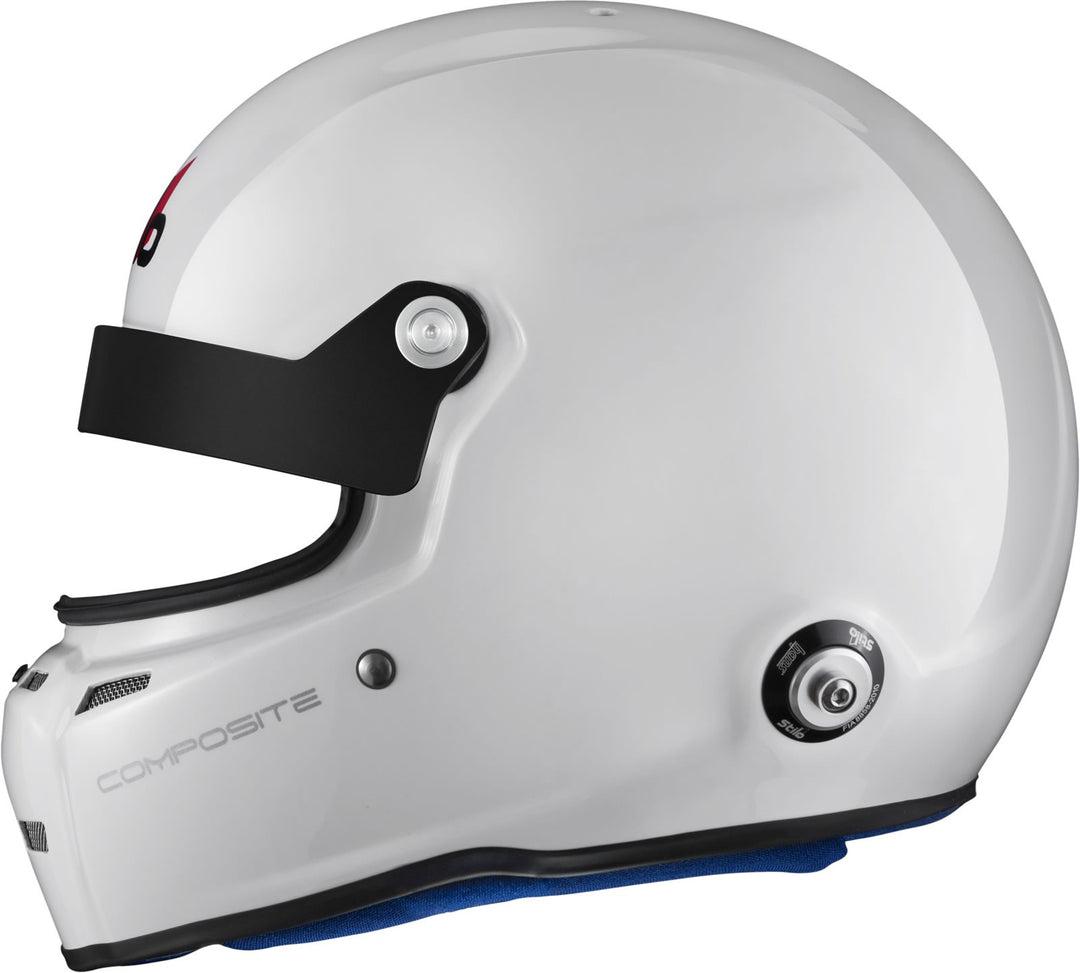 Sparco Casco St5 Gtn Turismo Composite Snell Sa2020 FIA 8859-15 Hans Fia8858-10 Blanco/Interior Azul-63 - Sparco original VRM Motorsports imagen 5