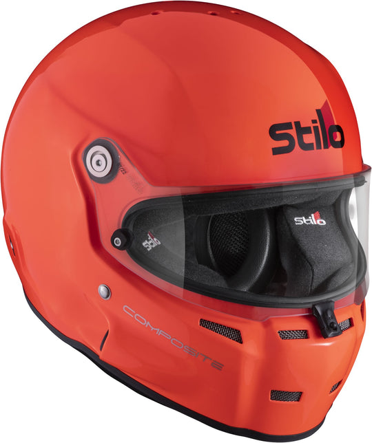 Sparco Casco St5 F Offshore Snell Sa2020 Fia8859-15 (Sin Clip Hans) Naranja Fluor/Interior Negro 64 - Sparco original VRM Motorsports imagen 1