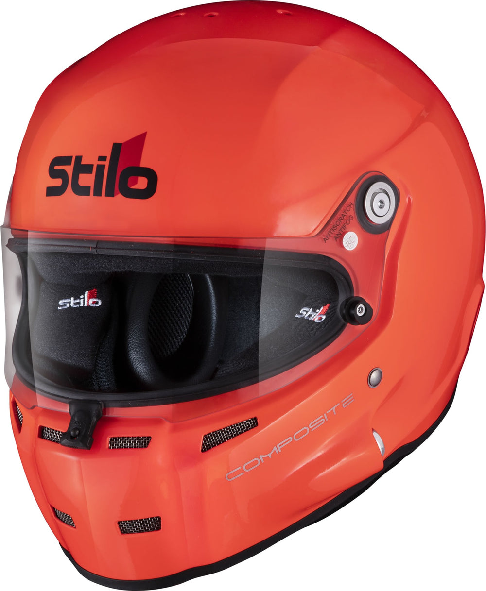 Sparco Casco St5 F Offshore Snell Sa2020 Fia8859-15 (Sin Clip Hans) Naranja Fluor/Interior Negro 64 - Sparco original VRM Motorsports imagen 2