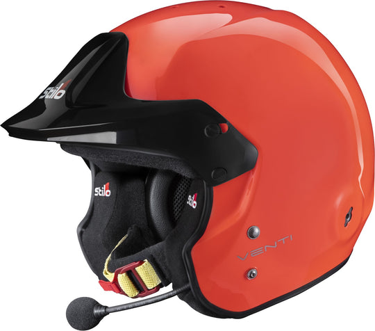 Sparco Casco Venti Trophy Offshore Snell Sa2020 Fia8859-15 (Sin Clip Hans) Naranja Fluor/Interior Negro 57 - Sparco original VRM Motorsports imagen 2