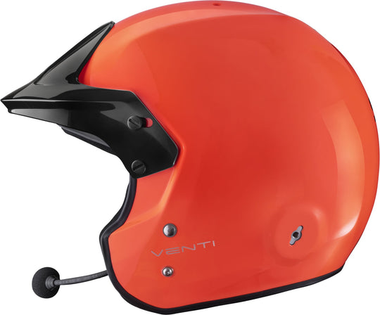 Sparco Casco Venti Trophy Offshore Snell Sa2020 Fia8859-15 (Sin Clip Hans) Naranja Fluor/Interior Negro 60 - Sparco original VRM Motorsports imagen 5