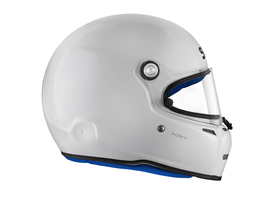 Sparco Casco Karting St5Fn Homologacion K2020 Blanco/Interior Azul Talla 61 - Sparco original VRM Motorsports imagen 4